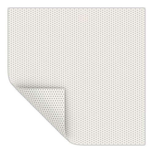 Perforated Matte White